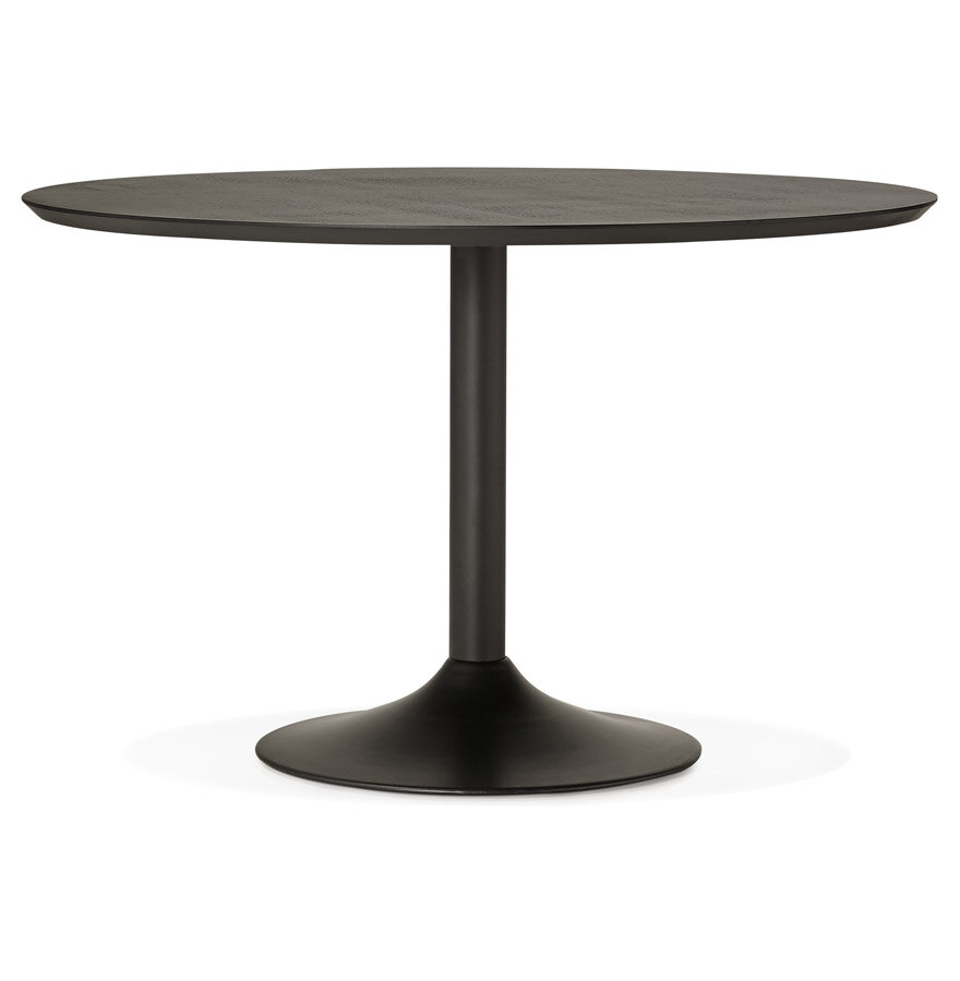 Eettafel Chef Met Zwarte Essenhouten Afwerking - rond &Oslash; 120 Cm