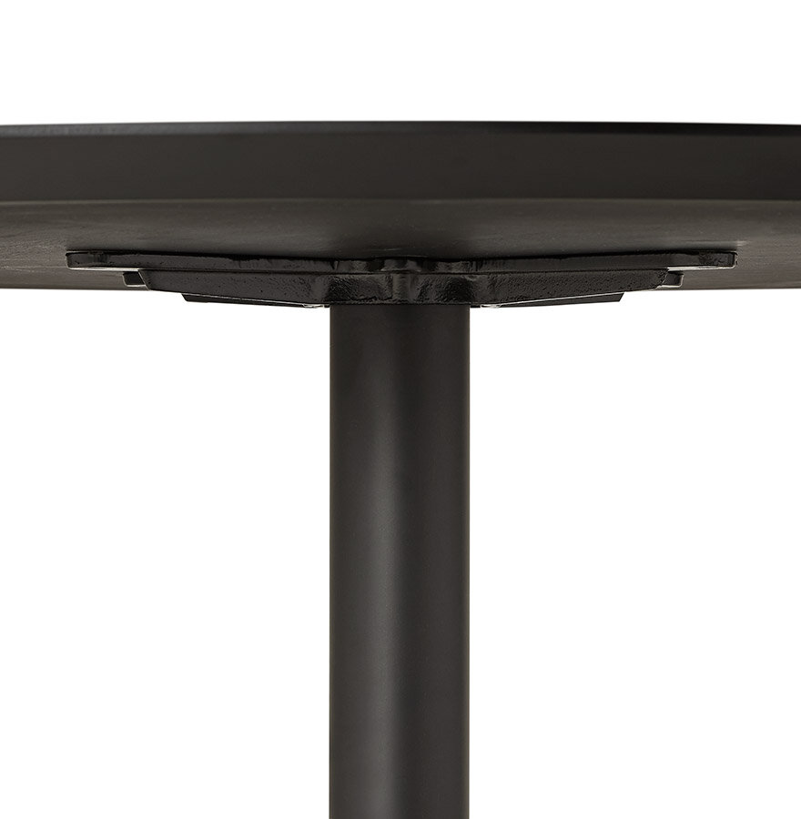 Eettafel Chef Met Zwarte Essenhouten Afwerking - rond &Oslash; 120 Cm