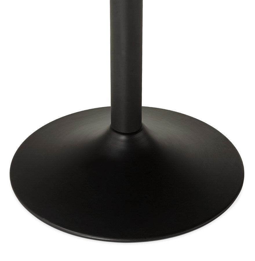 Eettafel Chef Met Zwarte Essenhouten Afwerking - rond &Oslash; 120 Cm