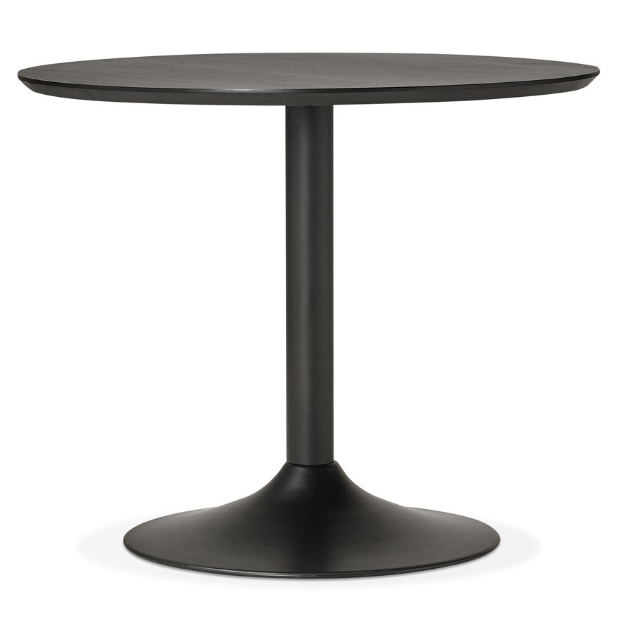 Eettafel Chef Zwart essen - rond &Oslash; 90 Cm