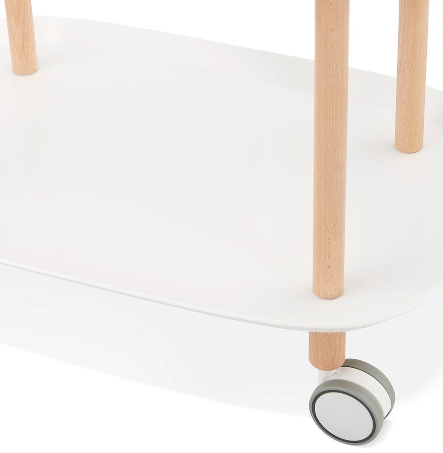 Keukentrolley bijzettafel  Veloce design wit