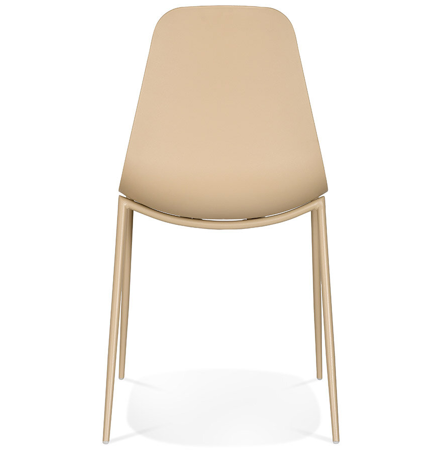 Eetkamerstoel Feliz Kunststof beige voor Binnen/Buiten