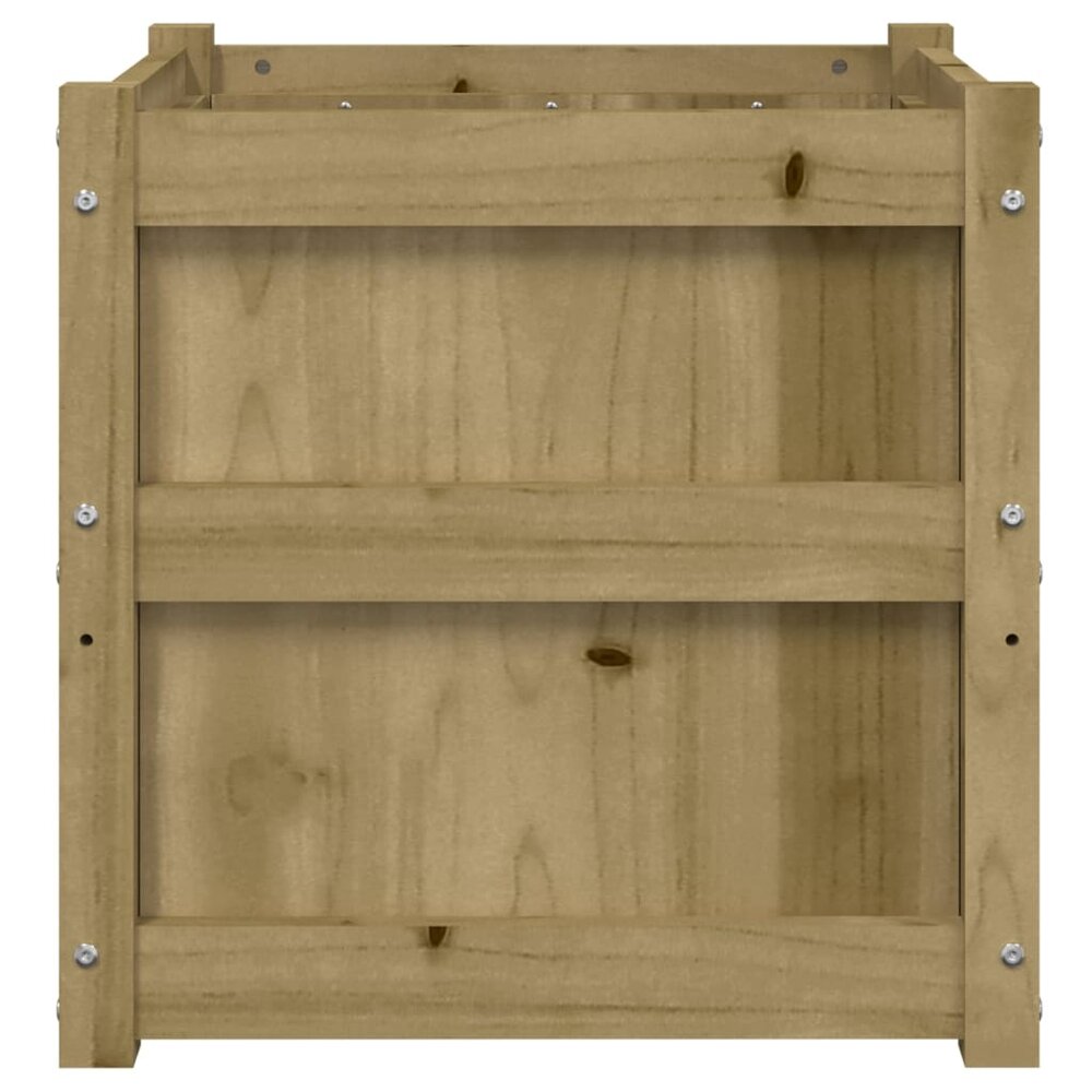 Plantenbak Ami 50x50x50 cm ge&iuml;mpregneerd grenenhout