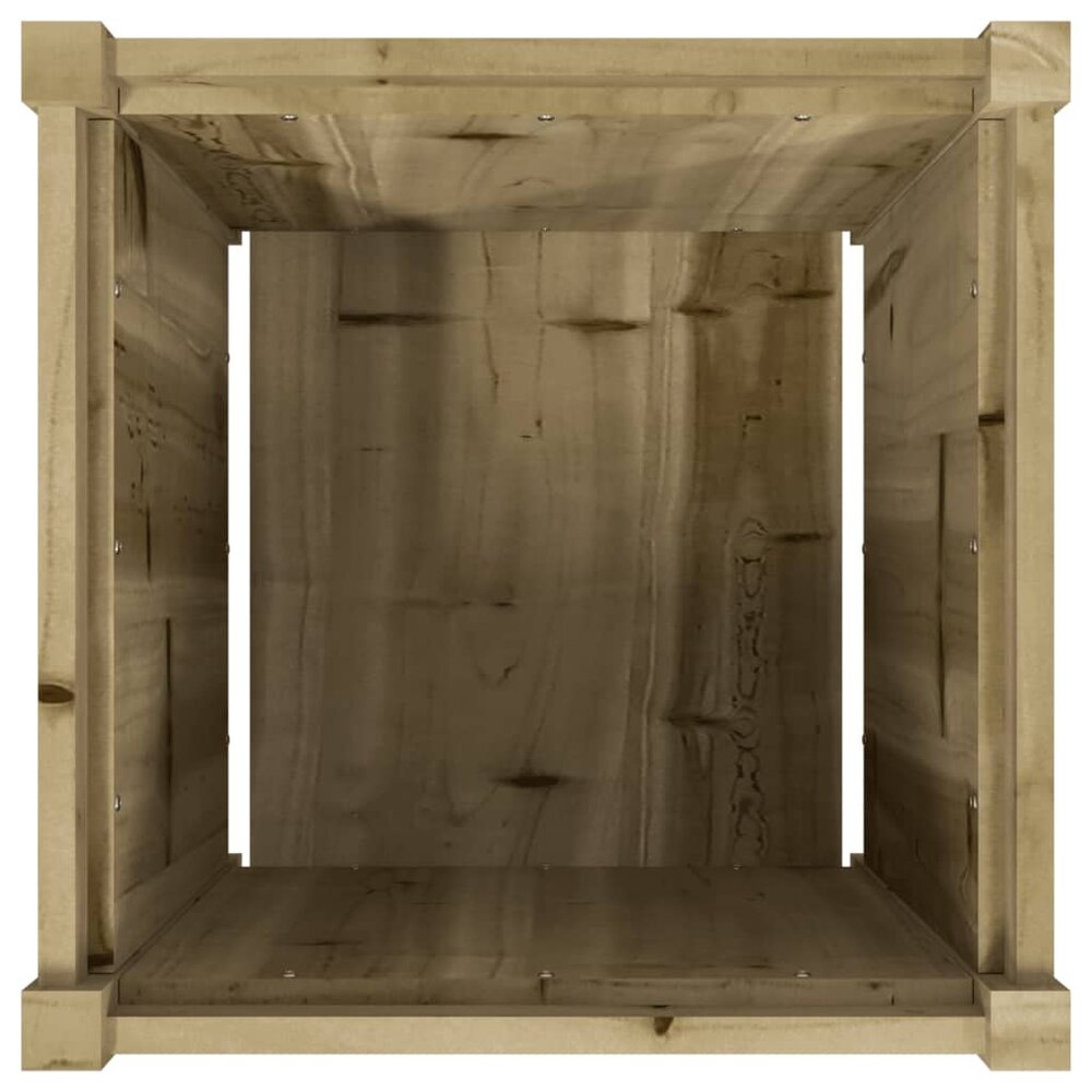 Plantenbak Ami 50x50x50 cm ge&iuml;mpregneerd grenenhout