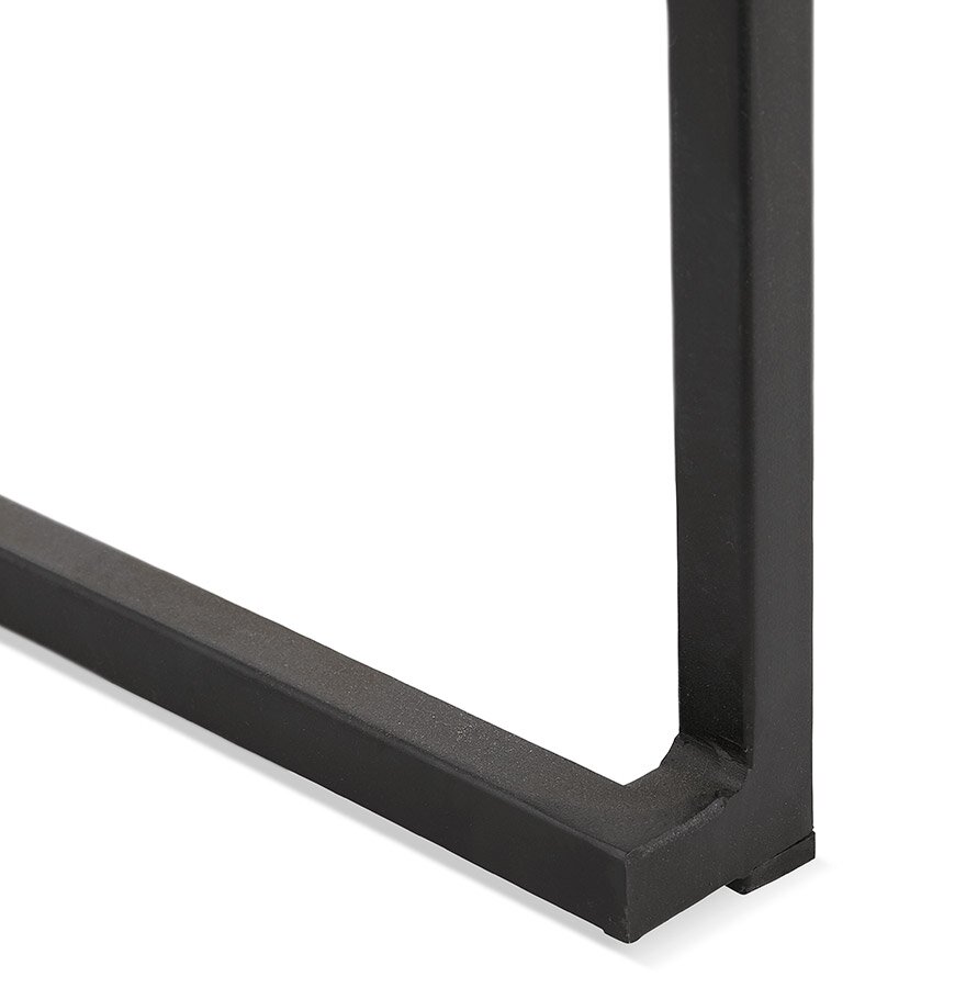 Barkruk Design Casa Zwarte Industri&euml;le Stijl Stapelbaar