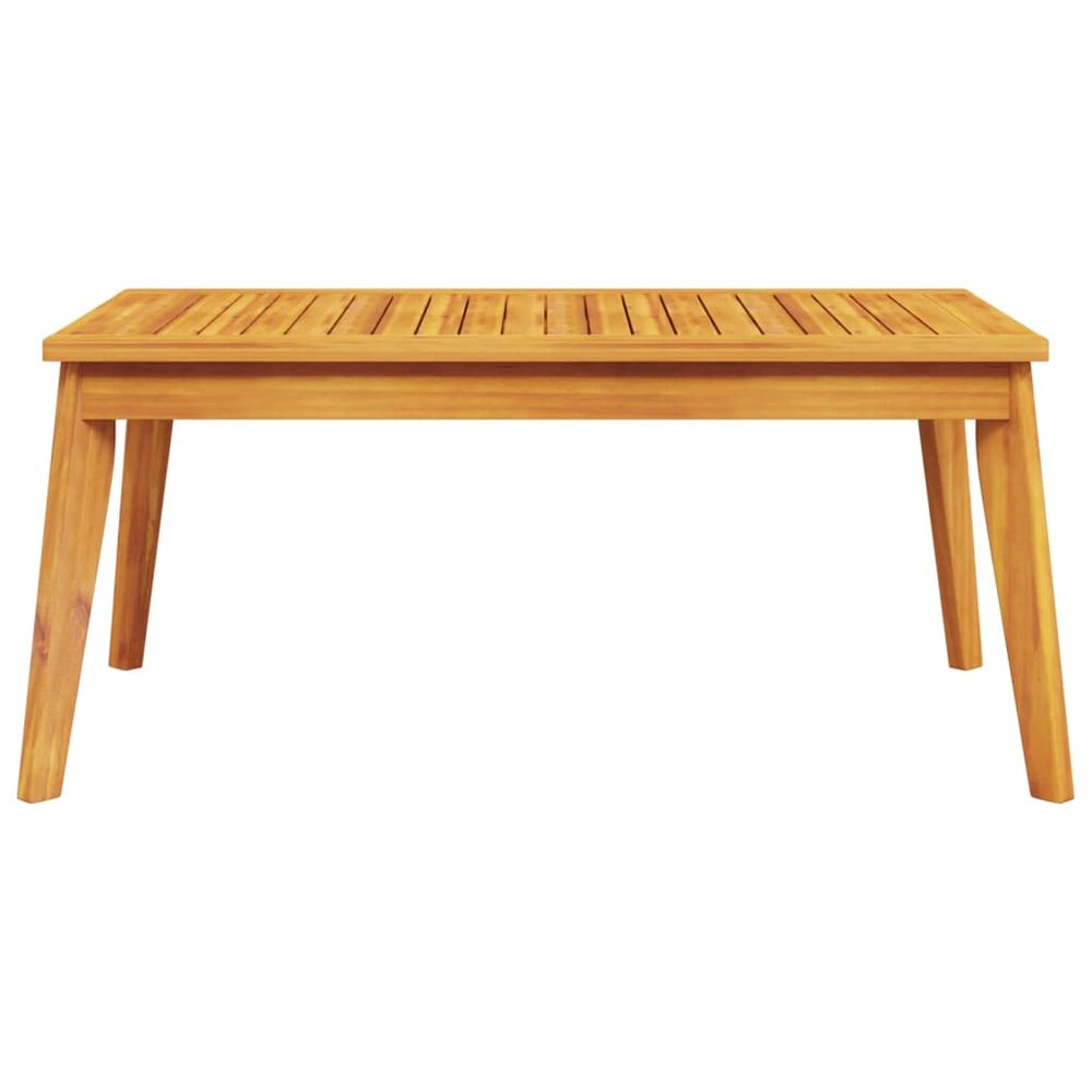 Loungeset Morshi bank met kussens en salontafel massief acaciahout