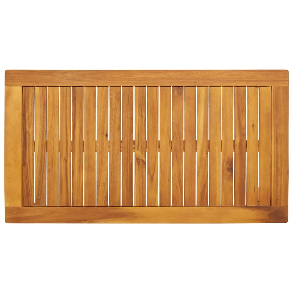 Loungeset Morshi bank met kussens en salontafel massief acaciahout