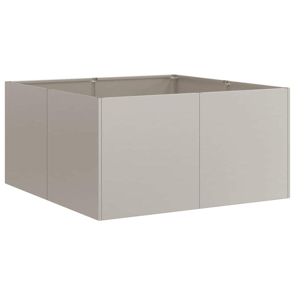 Plantenbak Roestig Weervast Staal Weathering Steel 80 x 80 x 40 cm