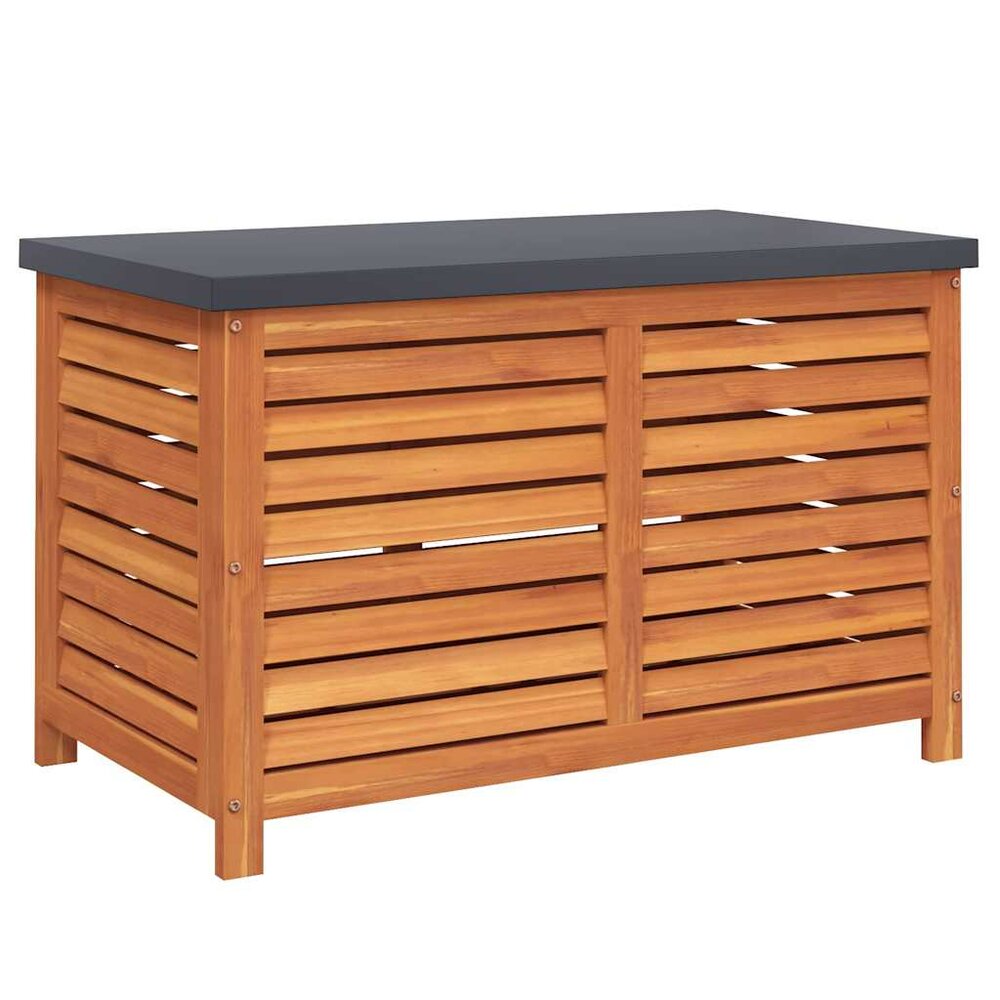 Tuinbox Massief Eucalyptushout 90 x 48 x 55 cm