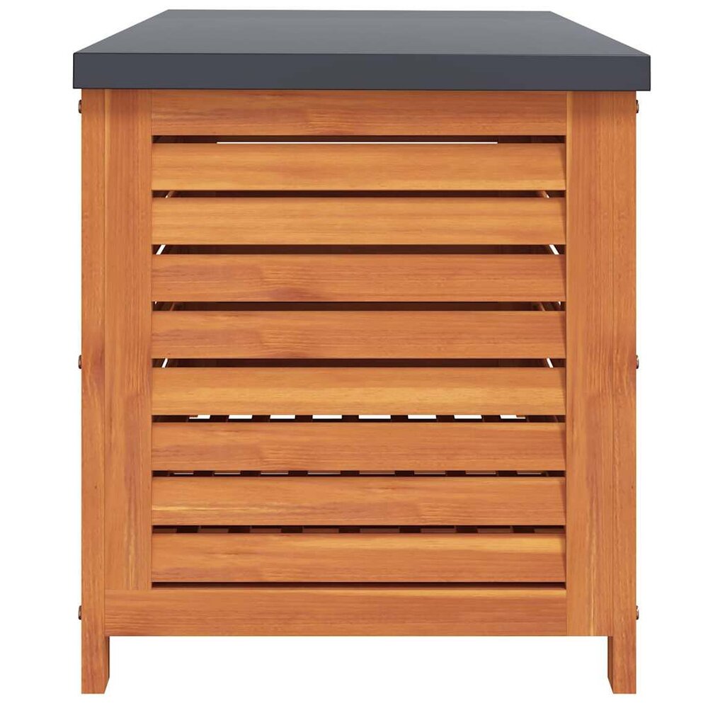 Tuinbox Massief Eucalyptushout 90 x 48 x 55 cm