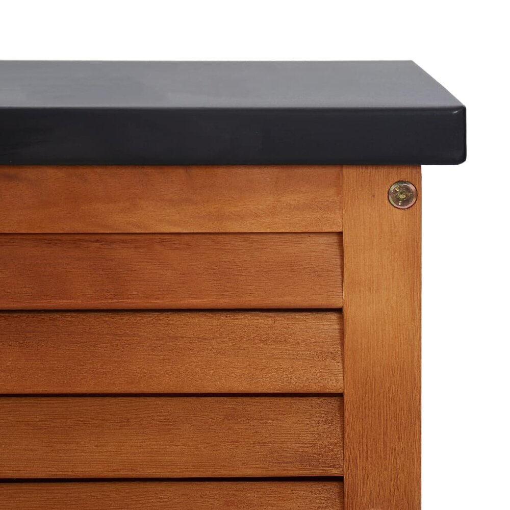 Tuinbox Garda 117X50X55 Cm Massief Eucalyptushout