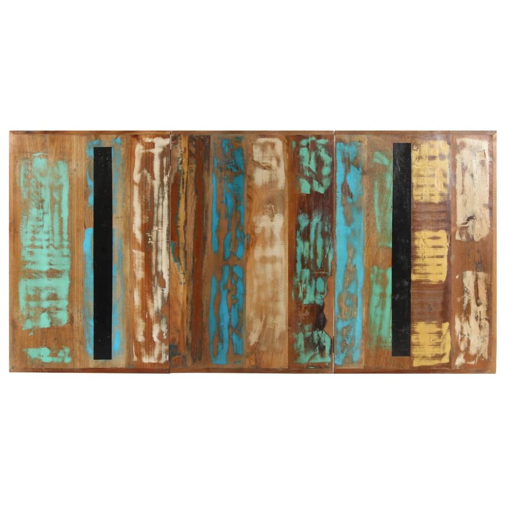 Eettafel Indus 160 x 80 x 76 cm massief gerecycled hout