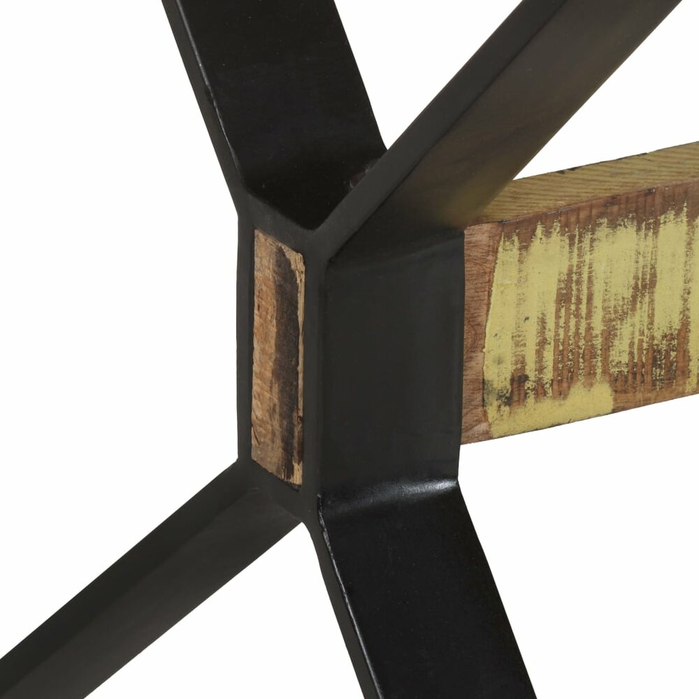 Eettafel Indus 160 x 80 x 76 cm massief gerecycled hout