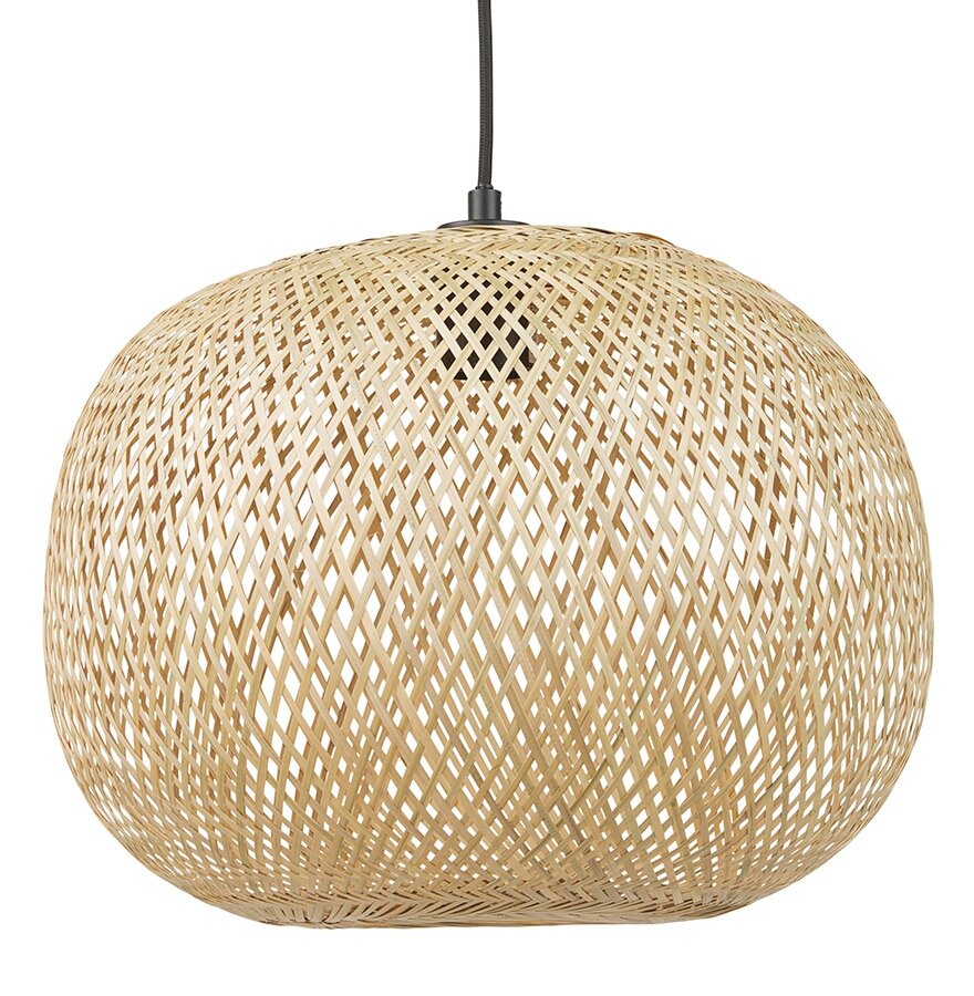 Hanglamp CASIMIRA MINI van natuurlijke bamboe - gevlochten