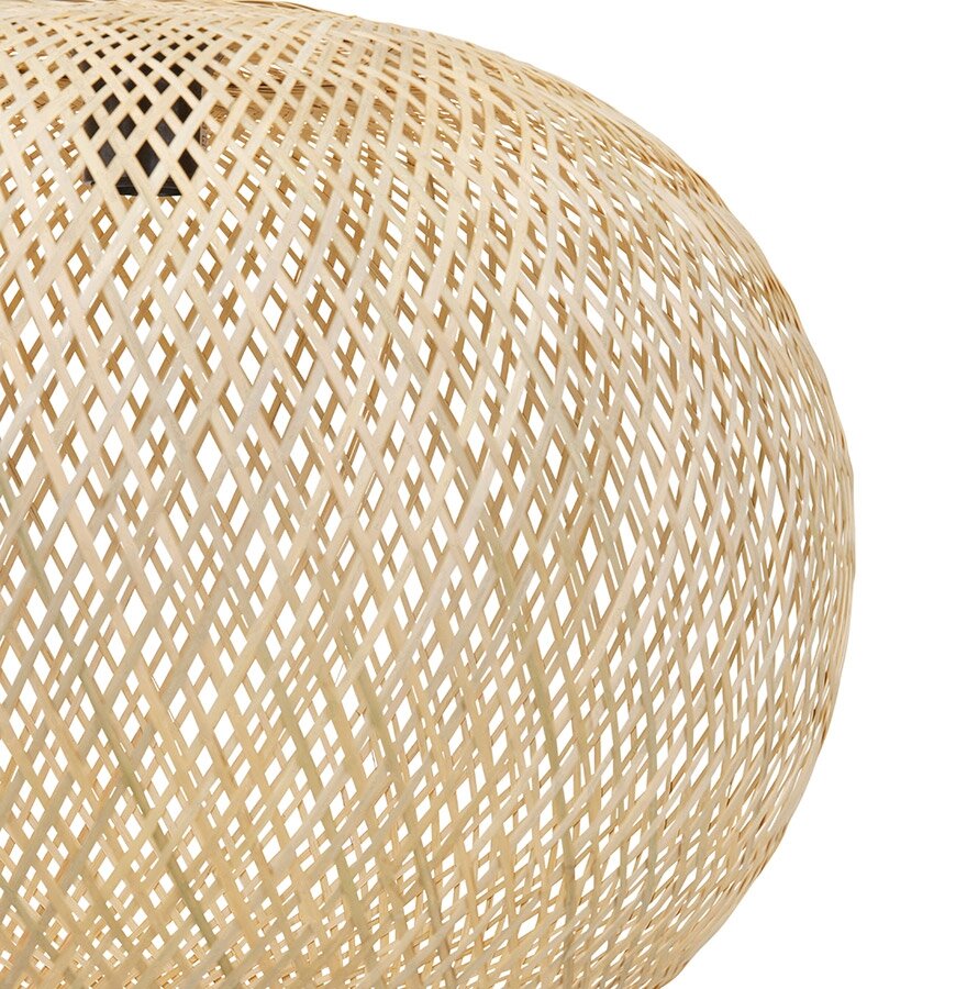Hanglamp CASIMIRA MINI van natuurlijke bamboe - gevlochten