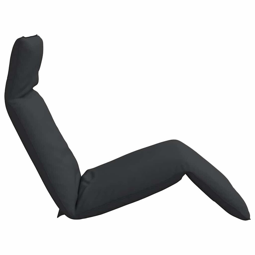 Ligstoel tuinstoel Inventief Inklapbaar 175X54X8,5 Cm Oxford Stof Zwart