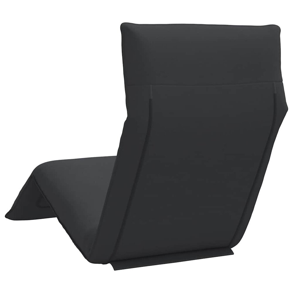 Ligstoel tuinstoel Inventief Inklapbaar 175X54X8,5 Cm Oxford Stof Zwart