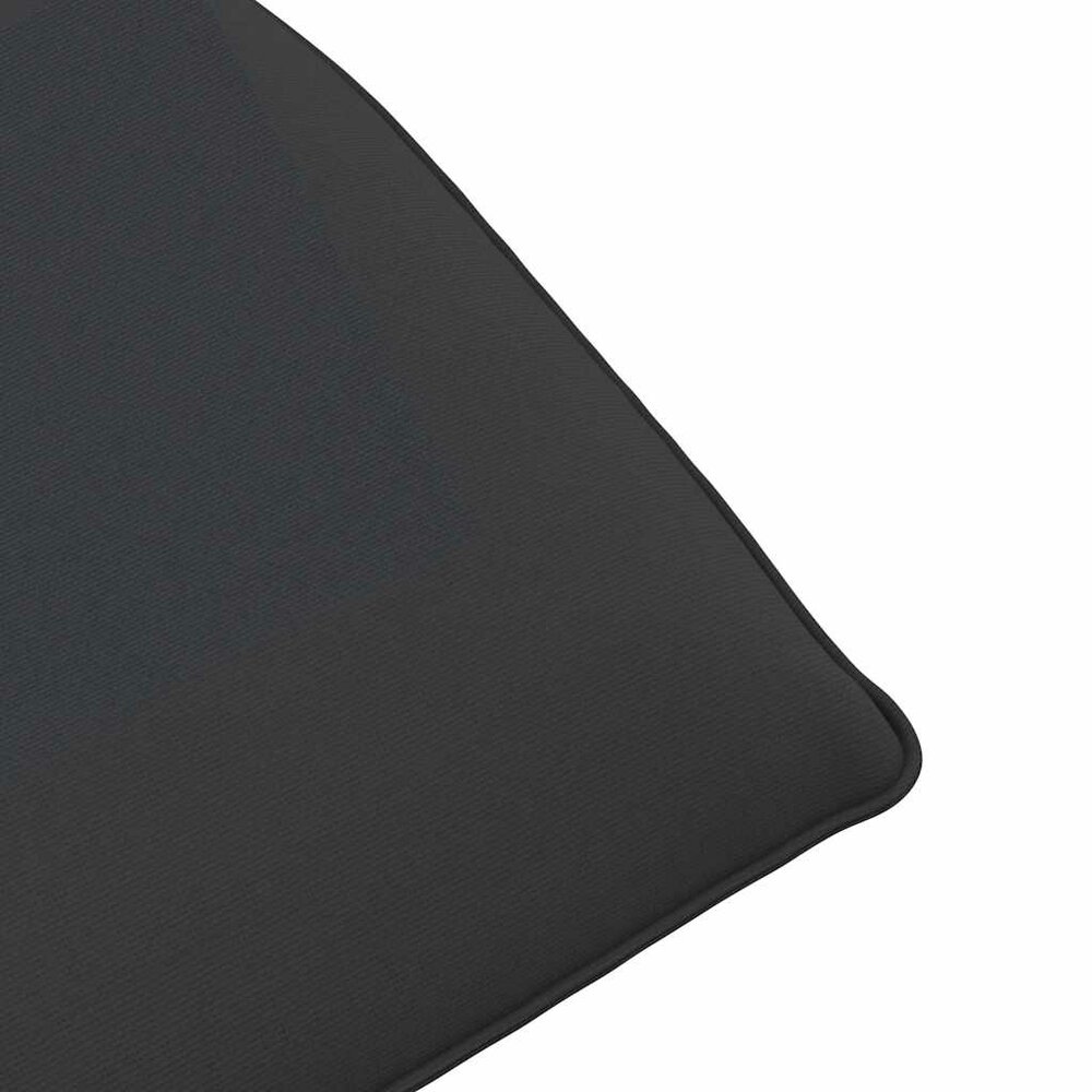 Ligstoel tuinstoel Inventief Inklapbaar 175X54X8,5 Cm Oxford Stof Zwart