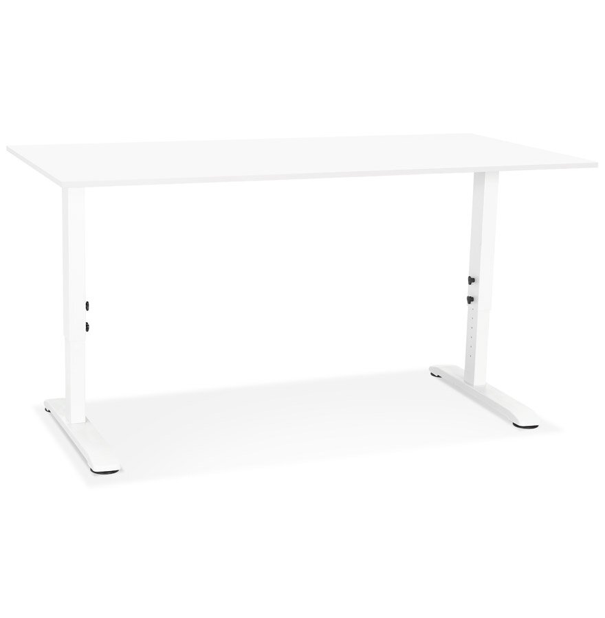 Bureau Osmose - wit - hoogte verstelbaar - 160x80 cm