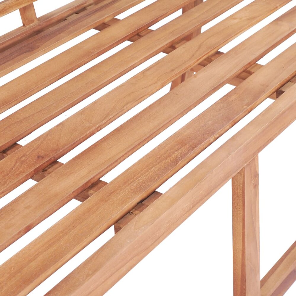 Tuinbank Cambridge 127x58,5x92,5 cm massief teakhout