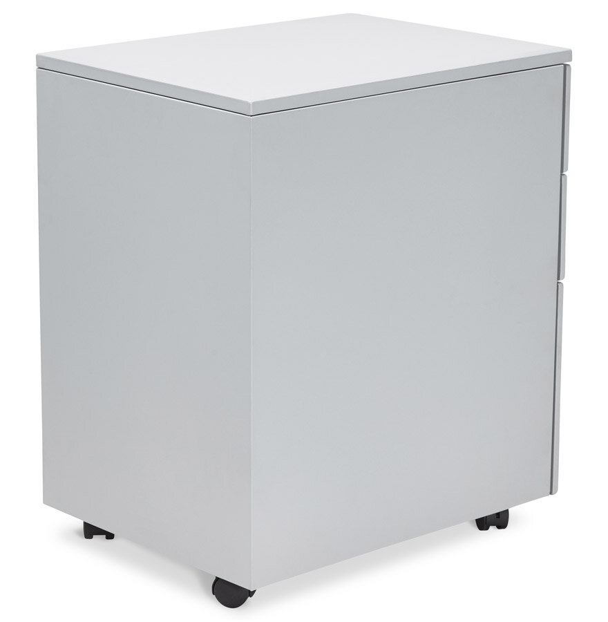 Ladeblok Dali rolcontainer - grijs - metaal - 52x40x61 cm