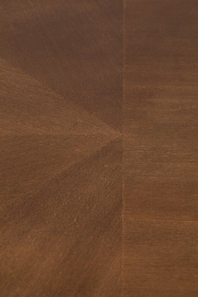 Eettafel Denise ovaal 200x90 cm - bruin essen hout