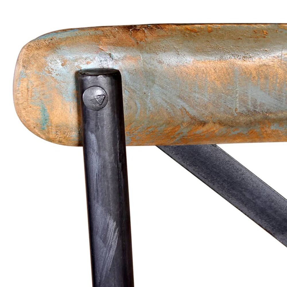 Barkruk Dooby massief gerecycled hout