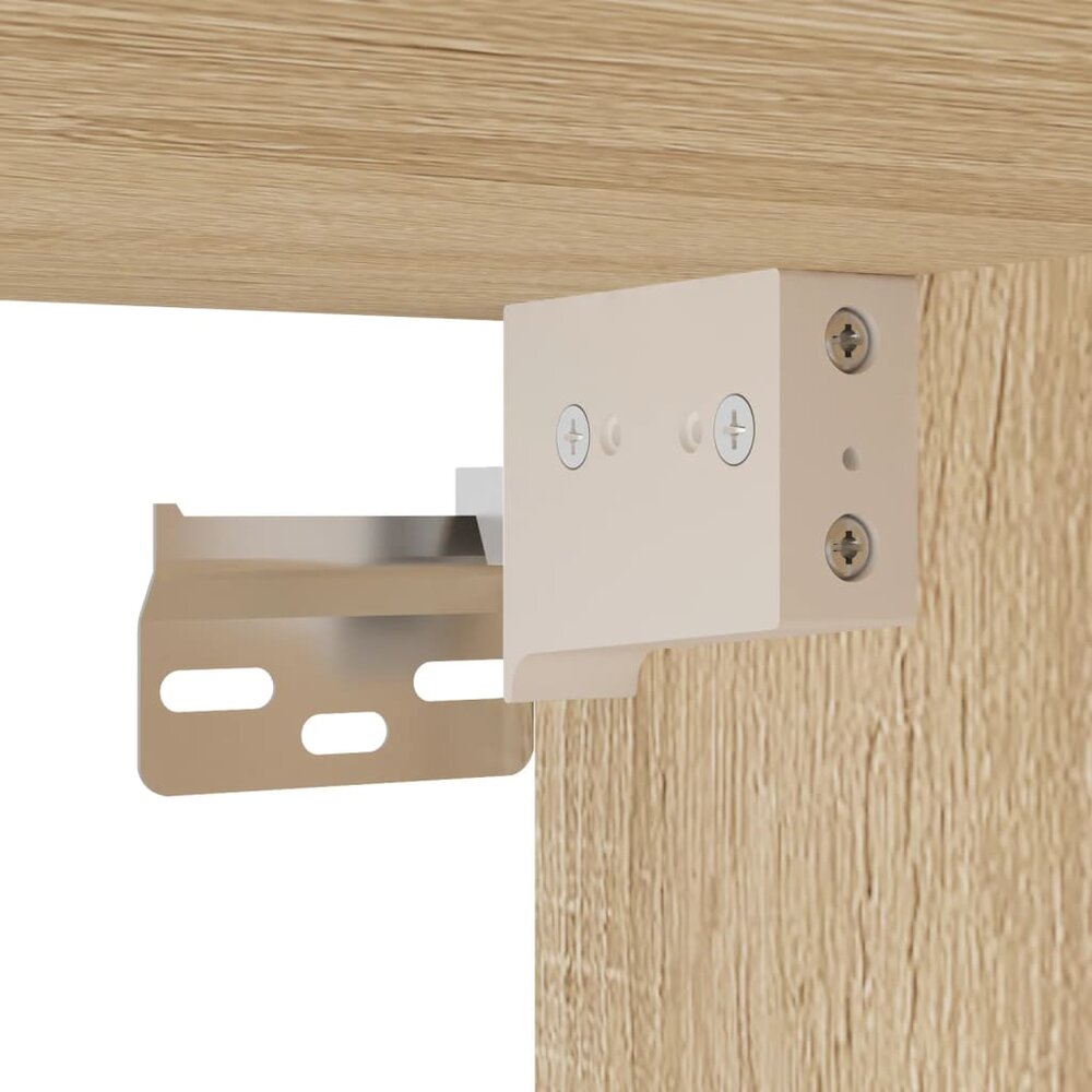Kast Mireille - 180 cm - blank - 3 lades en 3 open vakken