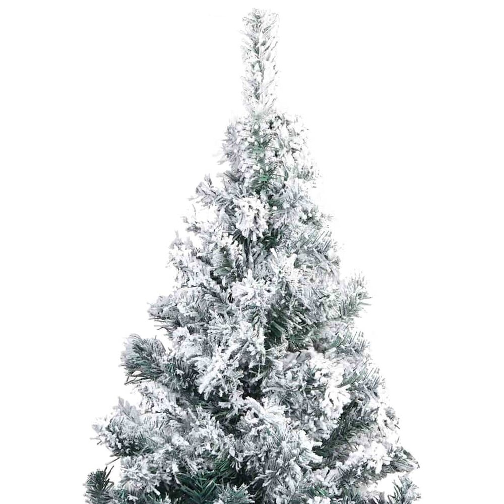 Kunstkerstboom wit met gouden ballen en 300 LED met standaard Wit 300 cm