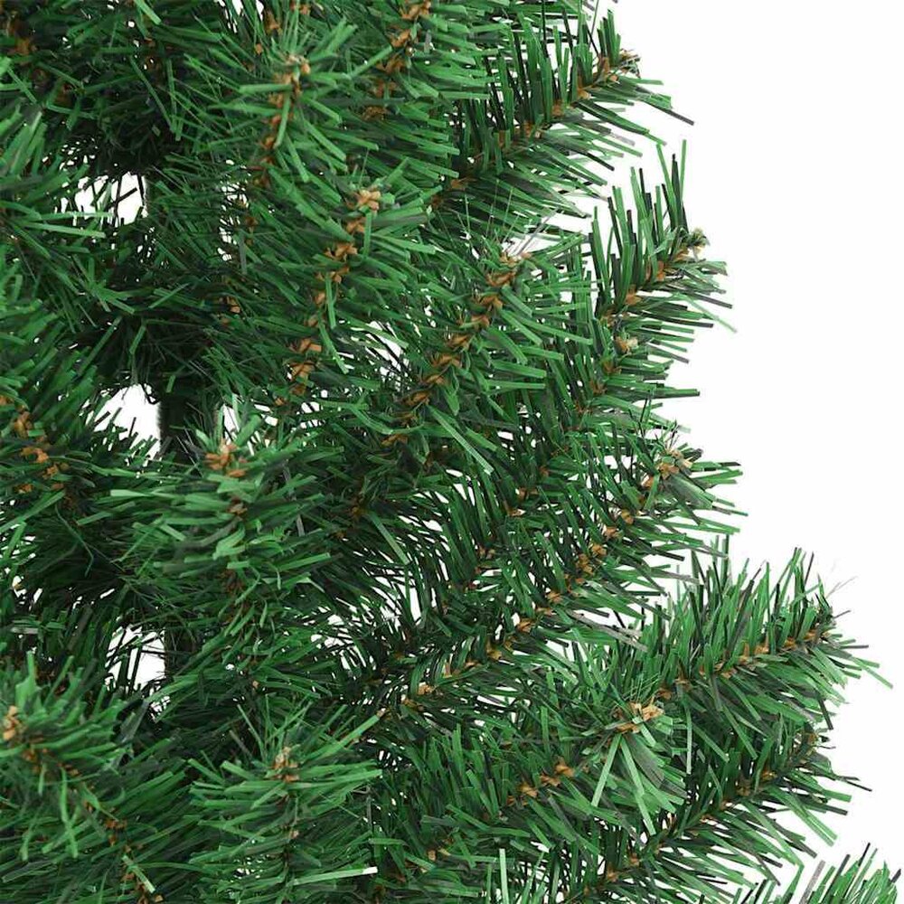 Kunst Kerstboom met verlichting met 300 LED Groen 210 cm PVC