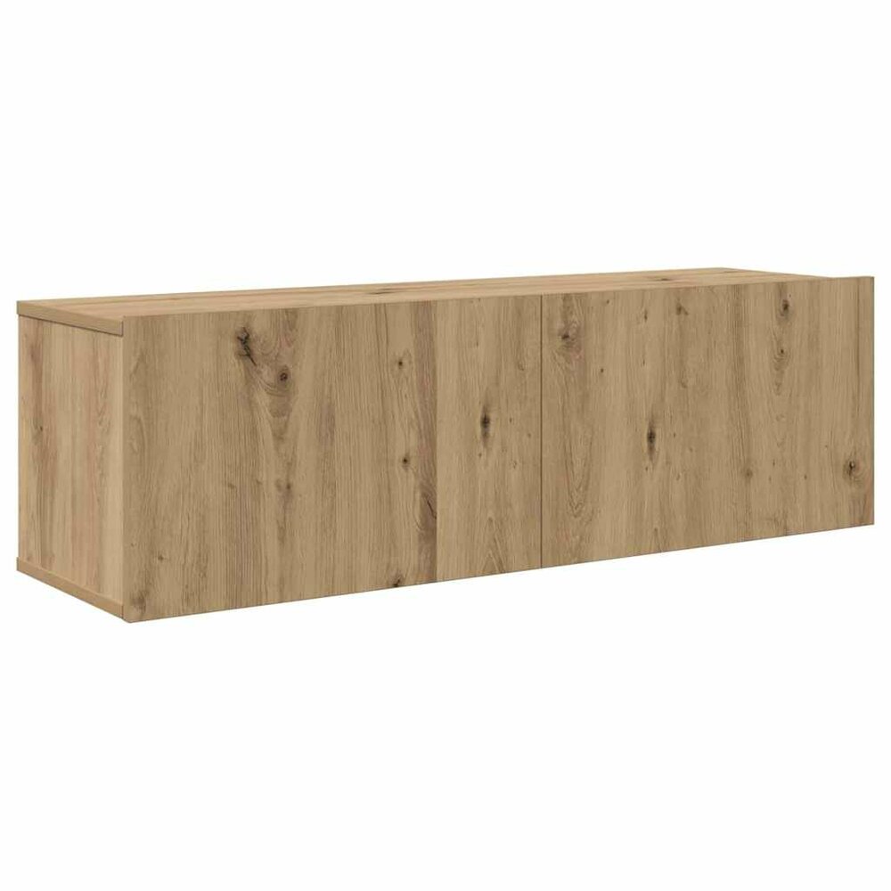 Tv-meubelset Wouter 4 pcs artisanaal eikenkleurig 30.5 x 30 x 110 cm