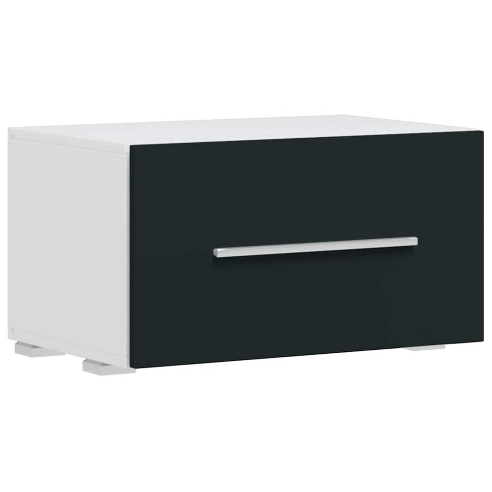 Tv-meubels met LED-verlichting bewerkt hout mat indigo - 5-delig