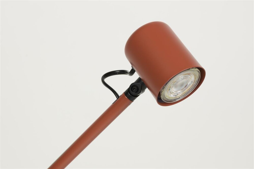 Bureaulamp Aero rood LED 5W