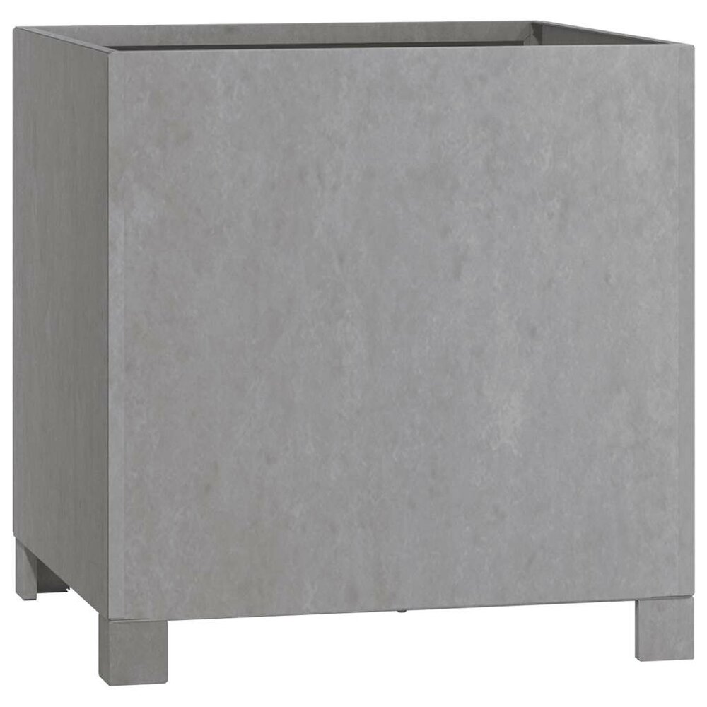 Plantenbakken met poten SET 2  roestig 40x40x40 cm cortenstaal