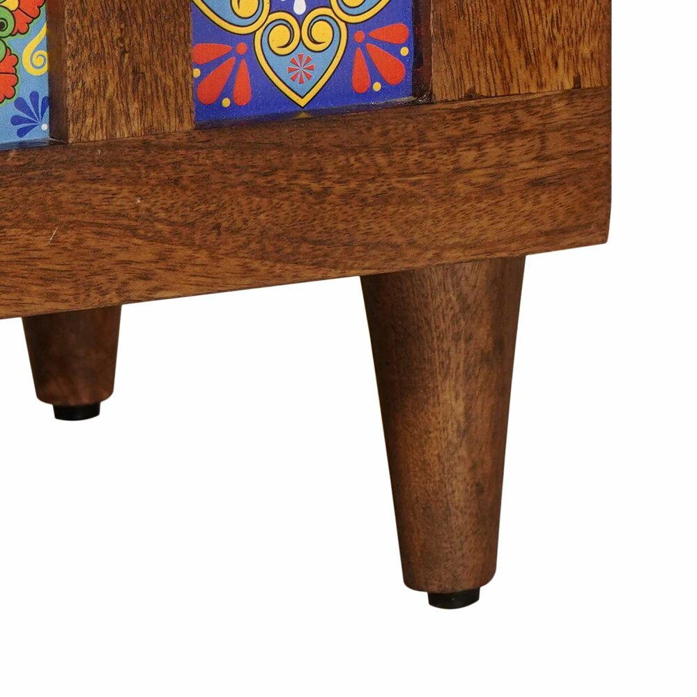 Kast Brian Walnotenhout 60 x 33,5 x 100 cm Massief Mango Hout