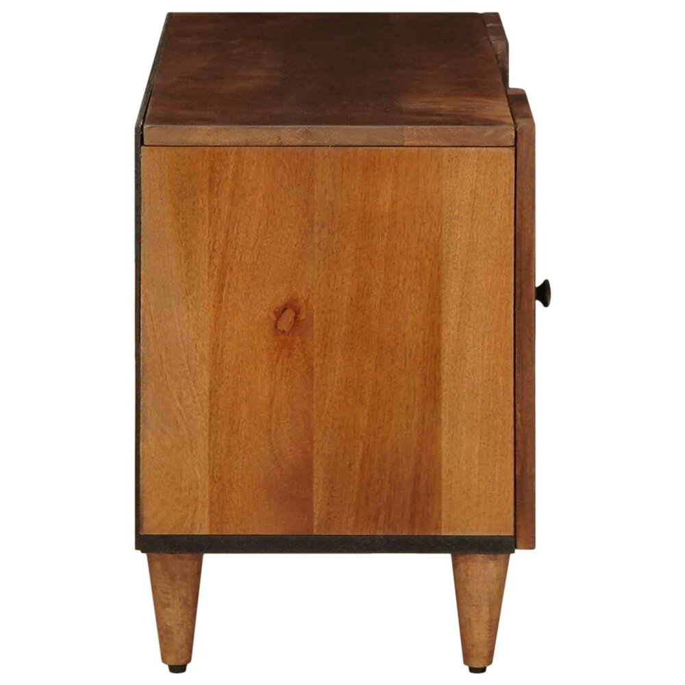 TV-kast Brian 105 x 33 x 46 cm Massief Mango Hout bruin
