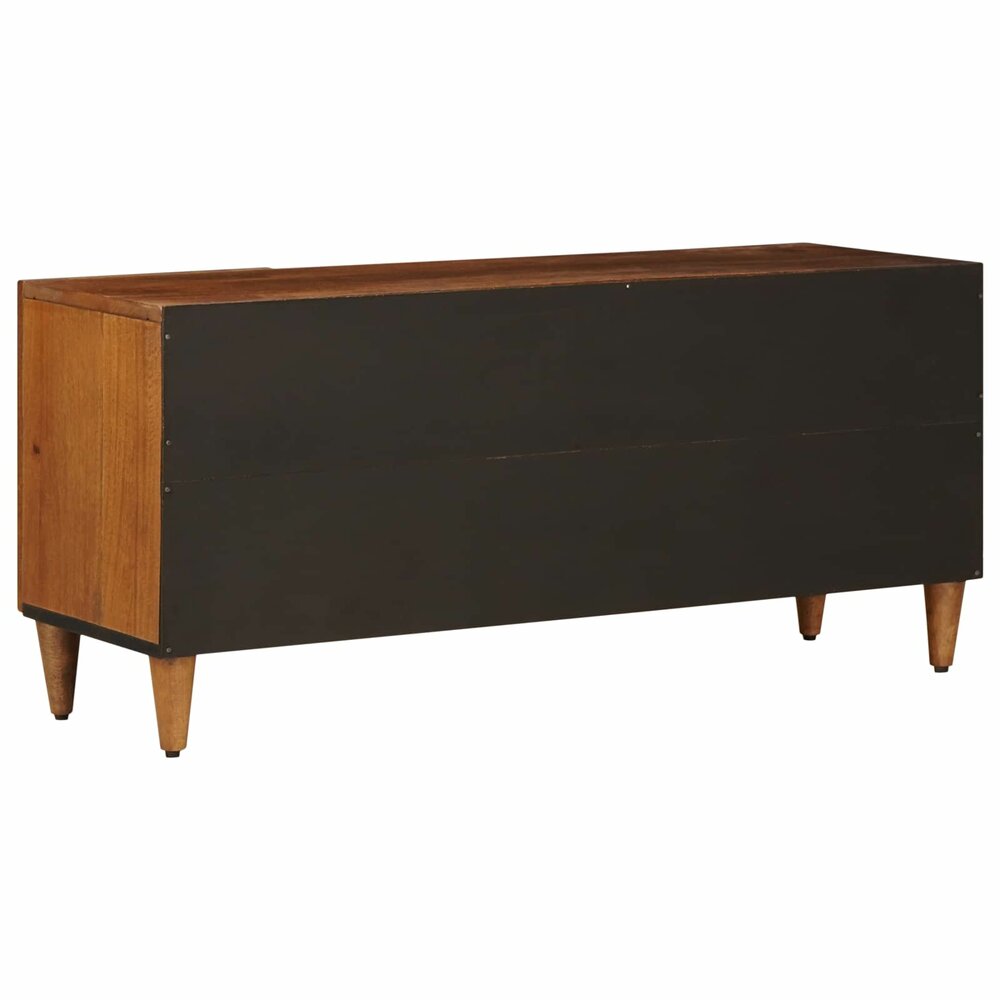TV-kast Brian 105 x 33 x 46 cm Massief Mango Hout bruin