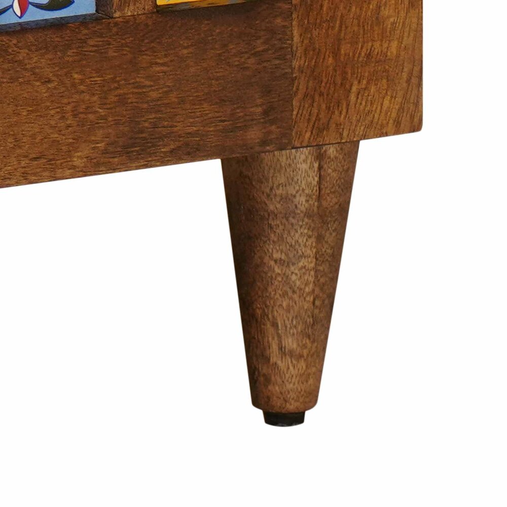 TV-kast Brian 105 x 33 x 46 cm Massief Mango Hout bruin