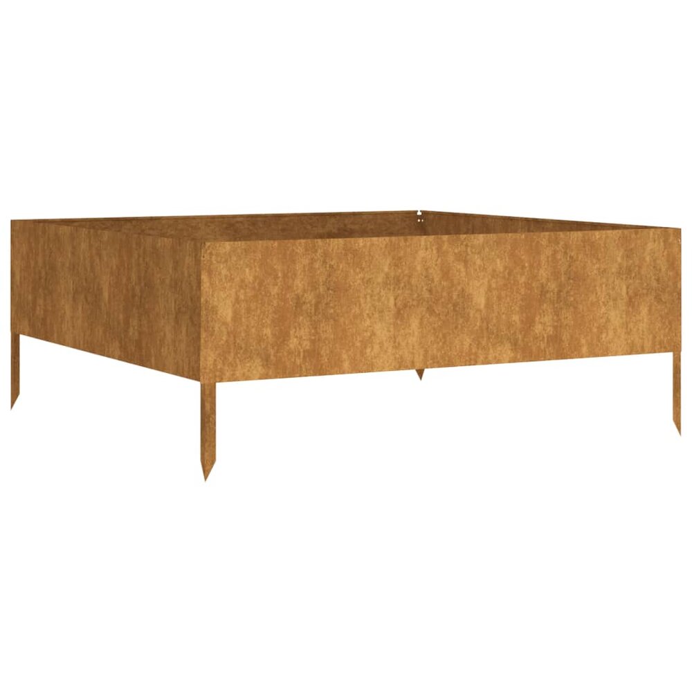 Plantenbak Simon verhoogd 100x100x41 cm cortenstaal