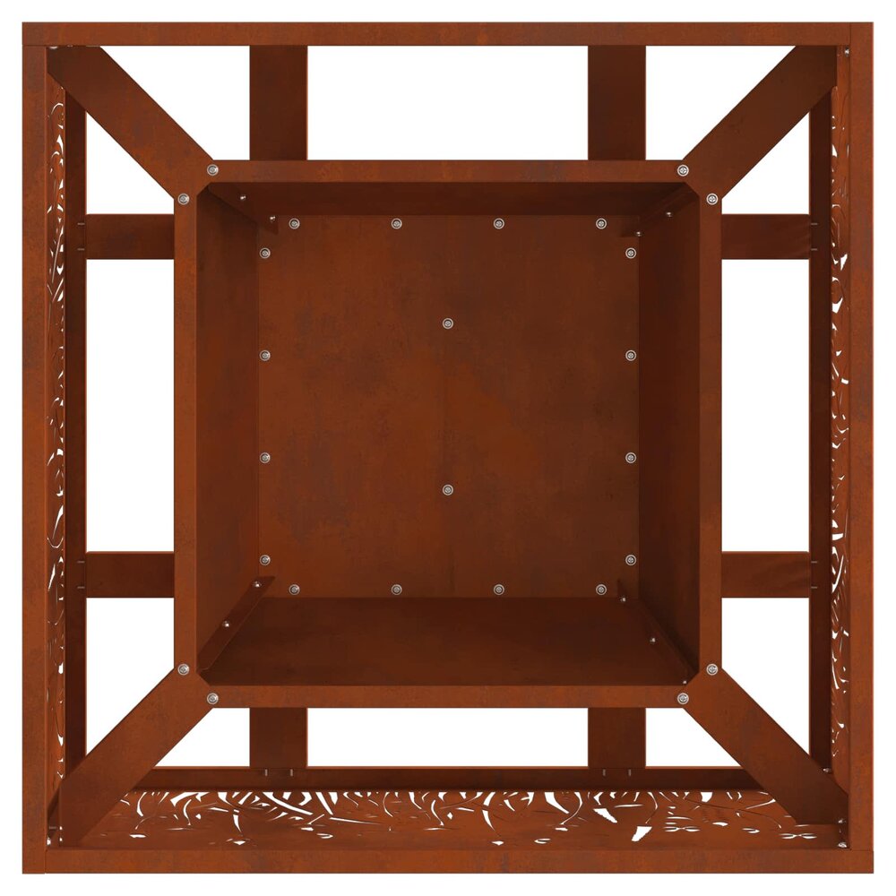 Vuurkorf Bram Bruin 60 x 60 x 30 cm Cortenstaal