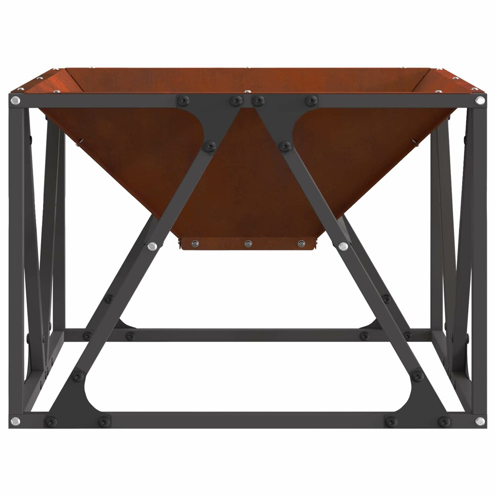 Vuurkorf Design Bruin 50 x 50 x 35 cm Cortenstaal