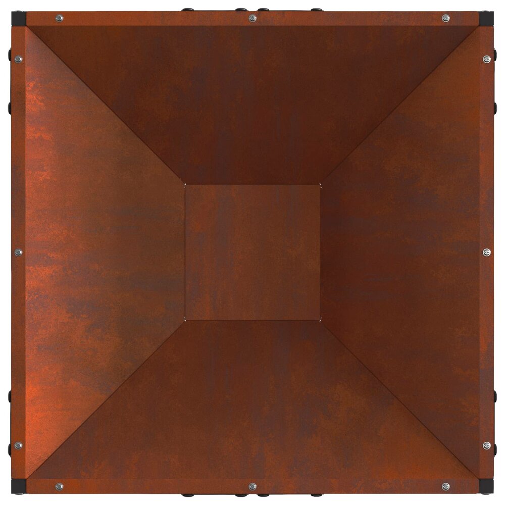 Vuurkorf Design Bruin 50 x 50 x 35 cm Cortenstaal