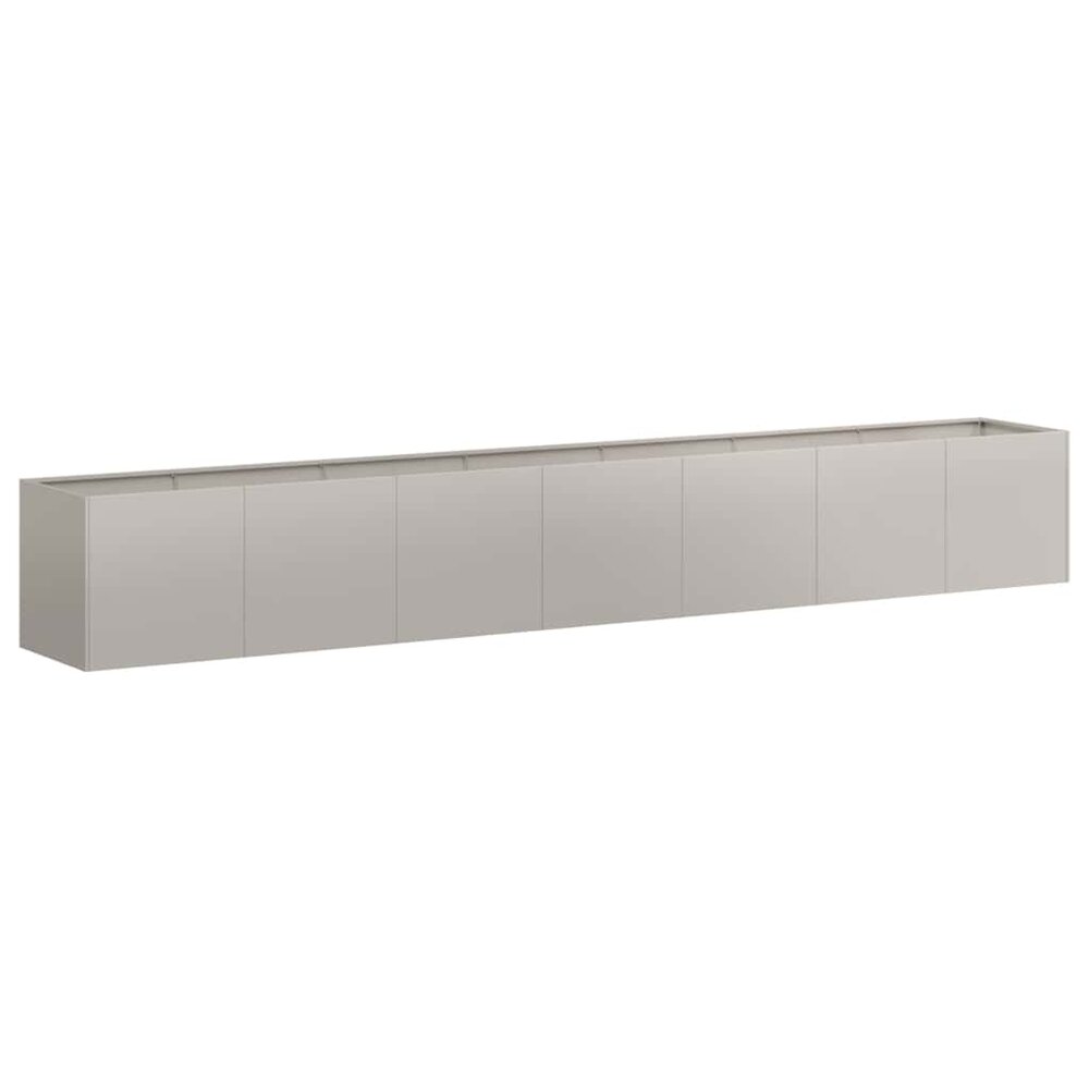 Plantenbak Armin roestig 280x40x40 cm weervast cortenstaal