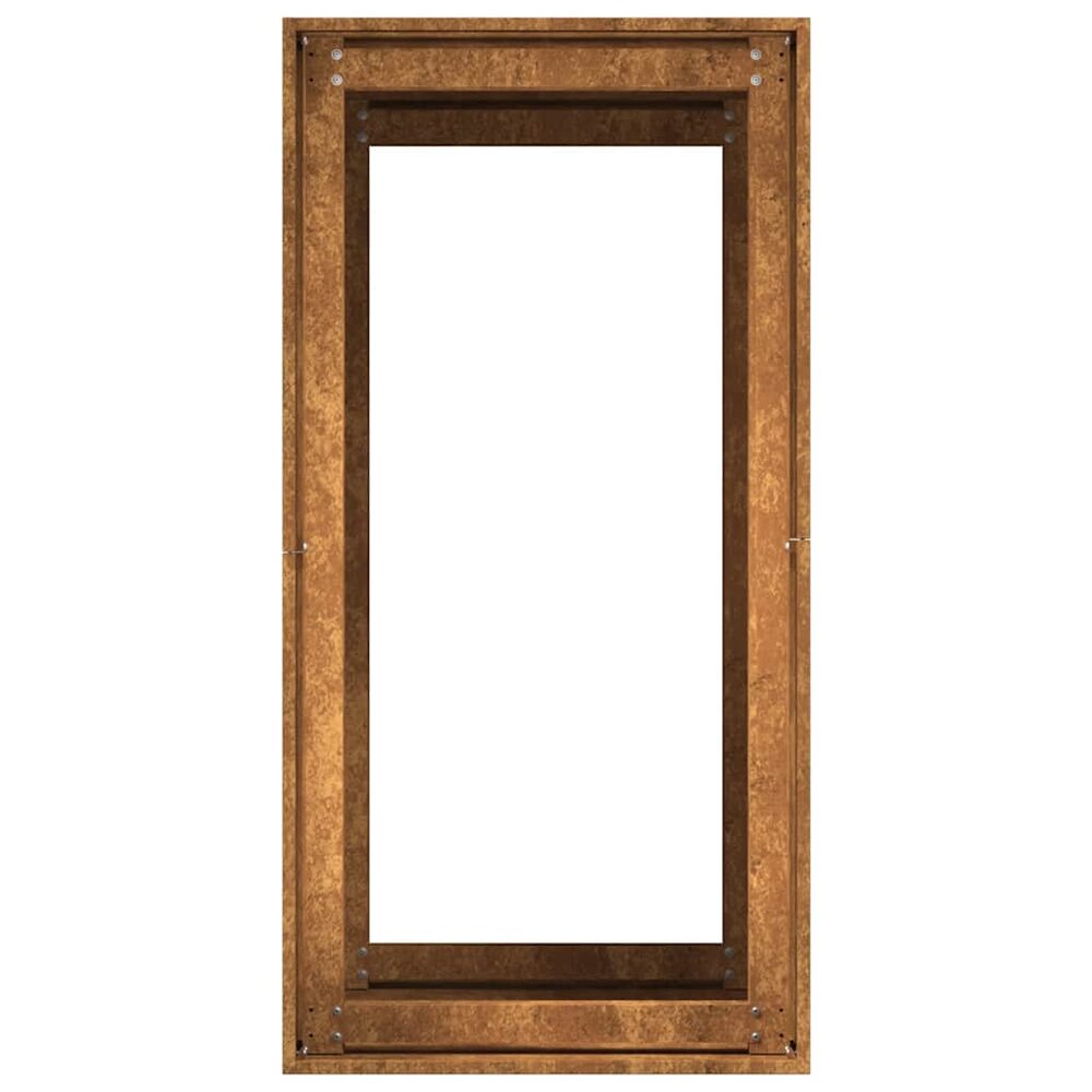 Plantenbak Memo roestig 40x80x80 cm weervast cortenstaal