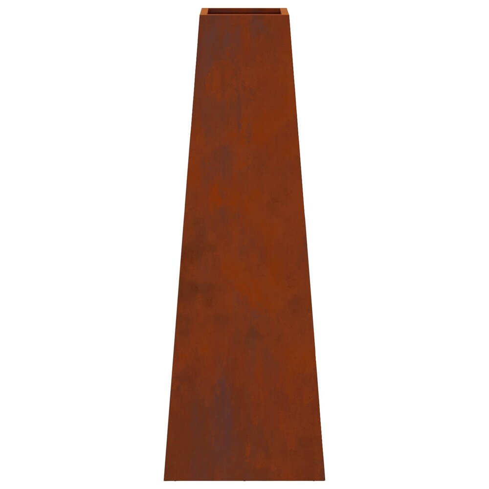 Vuurkorf Otto Bruin tuinhaard 50 x 35 x 100 cm Cortenstaal