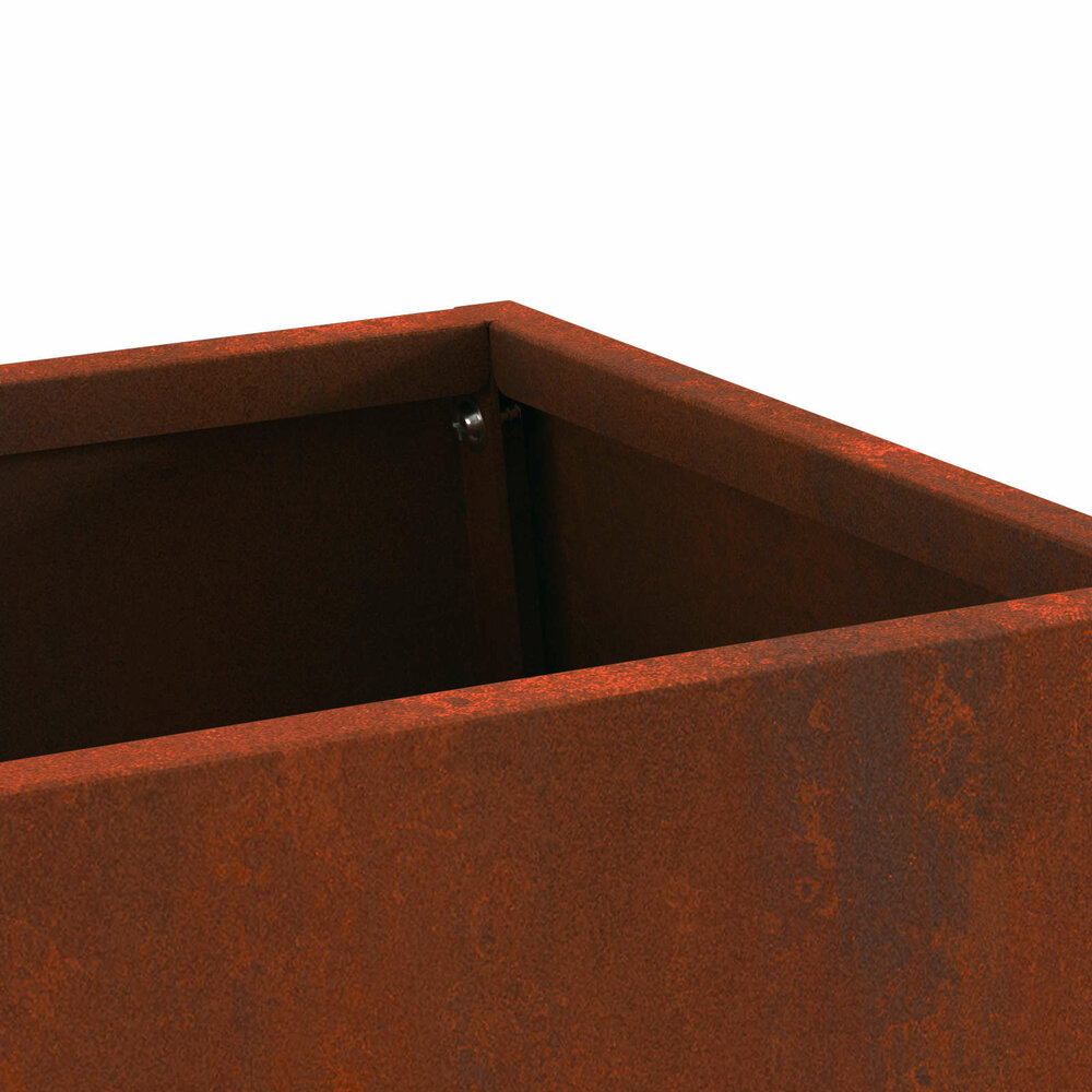 Vuurkorf Hero Bruin 60 x 35 x 100 cm Cortenstaal tuinhaard