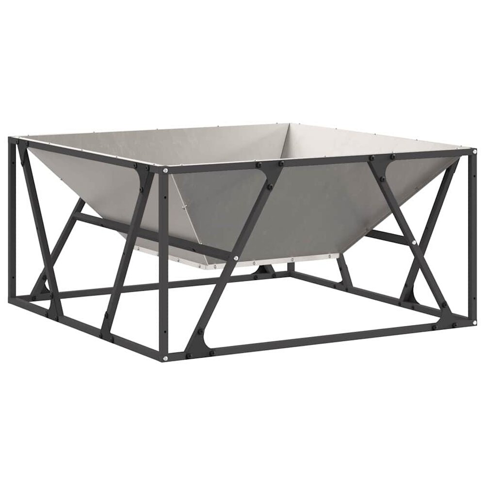 Vuurkorf Trax Bruin 80 x 80 x 40 cm Cortenstaal tuinhaard