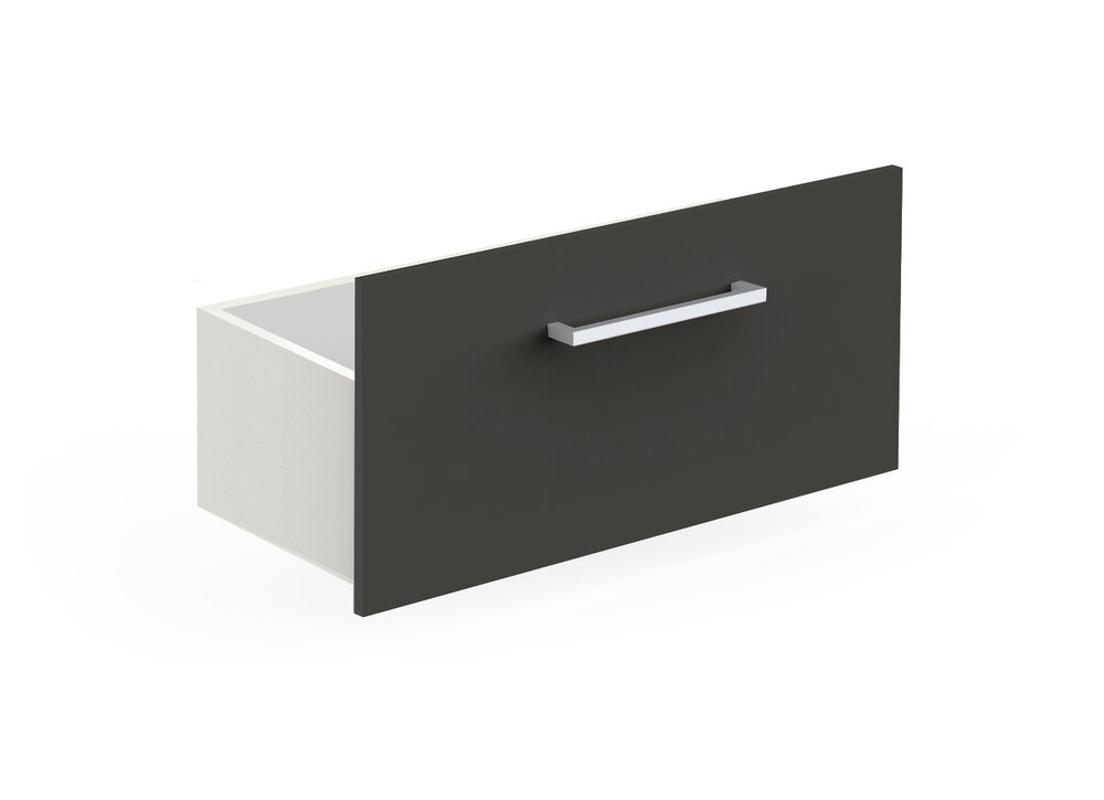 Losse Oxford lade-inzet antraciet volledig uittrekbaar 13463313