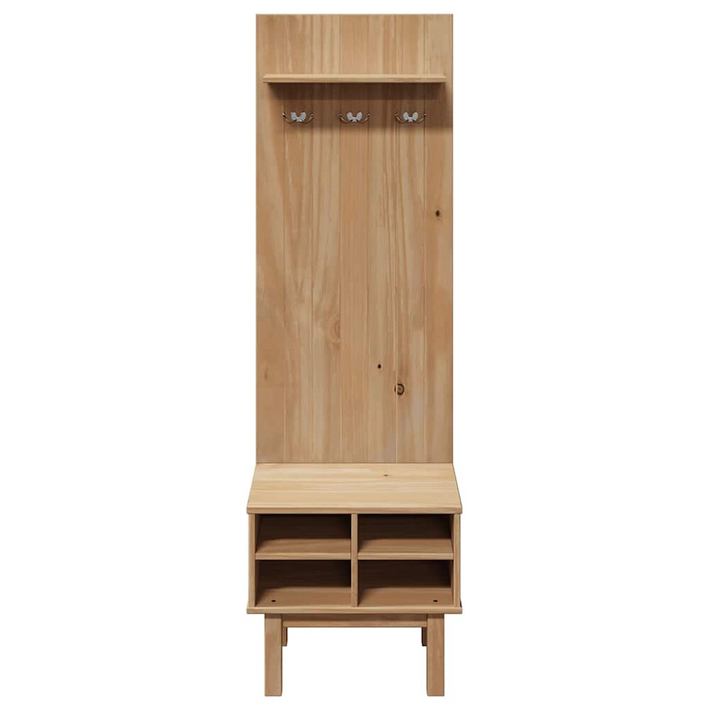 Halkast Carina 50x40x160 cm massief grenenhout