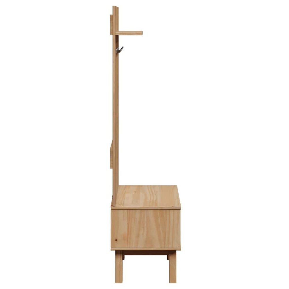 Halkast Carina 50x40x160 cm massief grenenhout